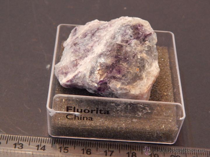 Coleccionismo de minerales: Fluorita morada - Foto 1