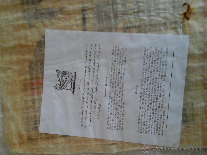 Coleccionismo de minerales: Papiro egpcio con certificado - Foto 2