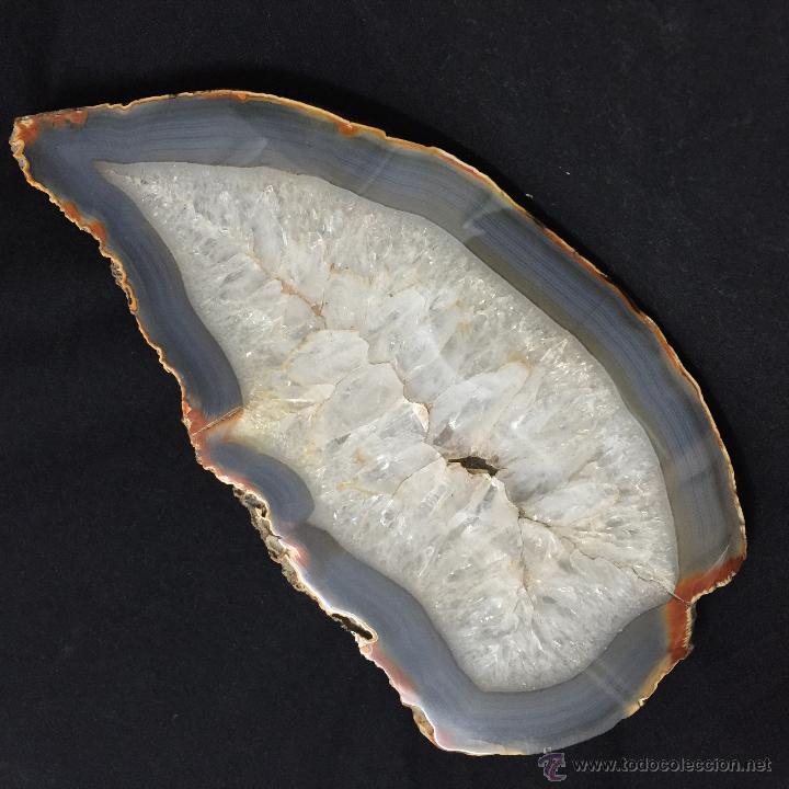 Coleccionismo de minerales: AGATA DEL BRASIL 25 CM - Foto 1
