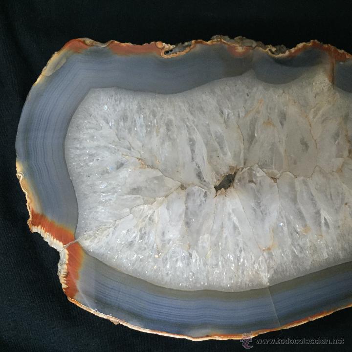 Coleccionismo de minerales: AGATA DEL BRASIL 25 CM - Foto 2