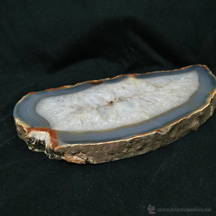 Coleccionismo de minerales: AGATA DEL BRASIL 25 CM - Foto 4