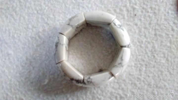 Coleccionismo de minerales: Pulsera de m&aacute;rmol jaspeado - Foto 1