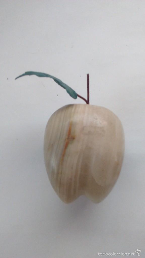 Coleccionismo de minerales: &Aacute;gata en forma de manzana - Foto 1