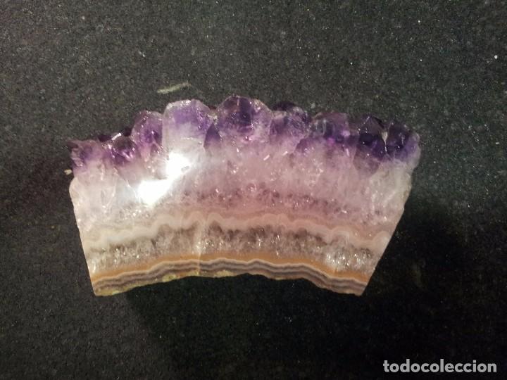 Coleccionismo de minerales: AMATISTA PULIDA 7 CM - Foto 1