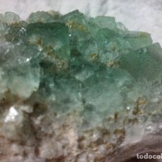 Coleccionismo de minerales: FLUORITA VERDE EN CRISTALES DE PAPIOL, CANTERA, MINA BERTA, BARCELONA. Lote 72318255