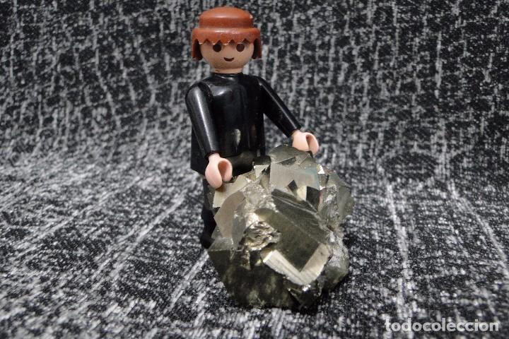 Coleccionismo de minerales: PIRITA MACLADA. NAVAJ&Uacute;N (LOGRO&Ntilde;O). - Foto 2