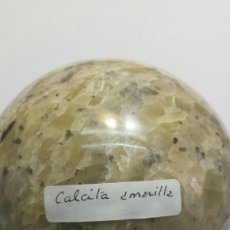 Coleccionismo de minerales: ESPECTACULAR GRAN GEMA-MINERAL CALCITA AMARILLA. Lote 93086213