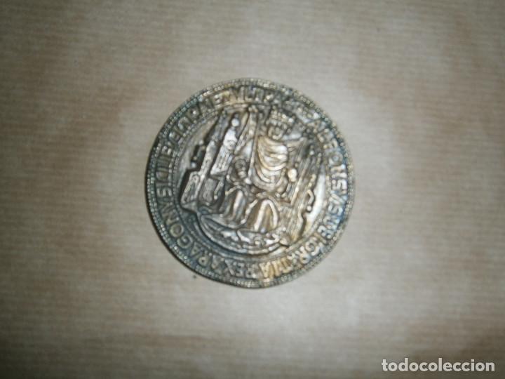 Coleccionismo de minerales: medalla - Foto 1