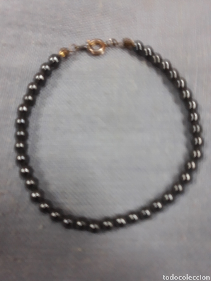 Coleccionismo de minerales: PULSERA DE MINERAL:HEMATITES - Foto 1
