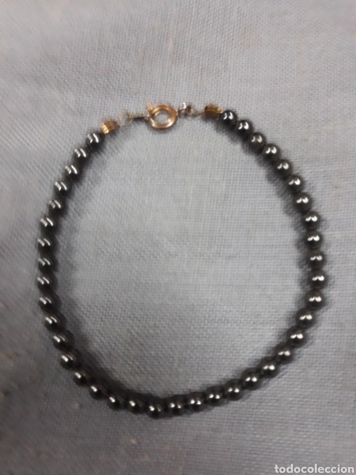 Coleccionismo de minerales: PULSERA DE MINERAL:HEMATITES - Foto 2