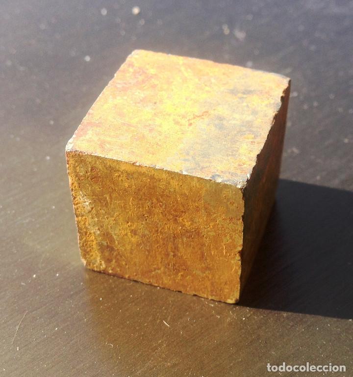 Coleccionismo de minerales: PIRITA- Cubo perfecto - Foto 1