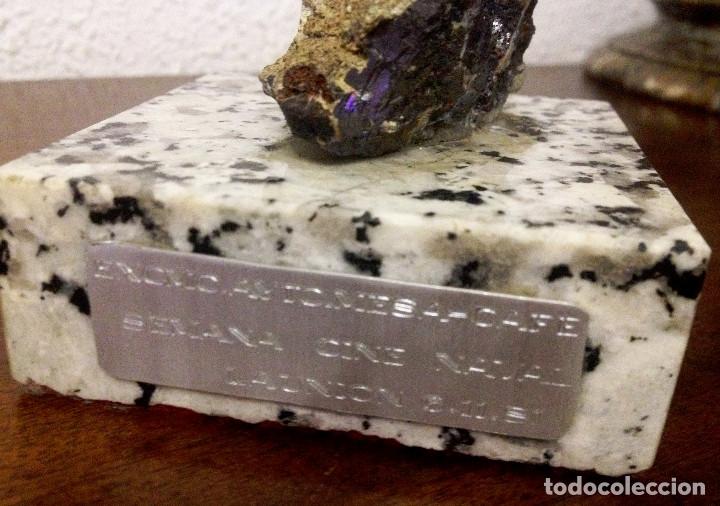 Coleccionismo de minerales: GALENA- CONMEMORATIVA- LA UNIÓN- (MURCIA) 1981 - Foto 4 - 135463658