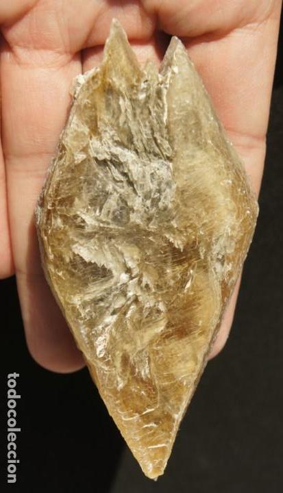 Coleccionismo de minerales: Mineral: Yeso &ldquo;Punta de Flecha&rdquo; - Foto 4