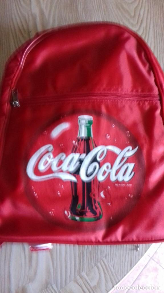 Coleccionismo de minerales: MOchila a estrenar de Coca-Cola - Foto 1