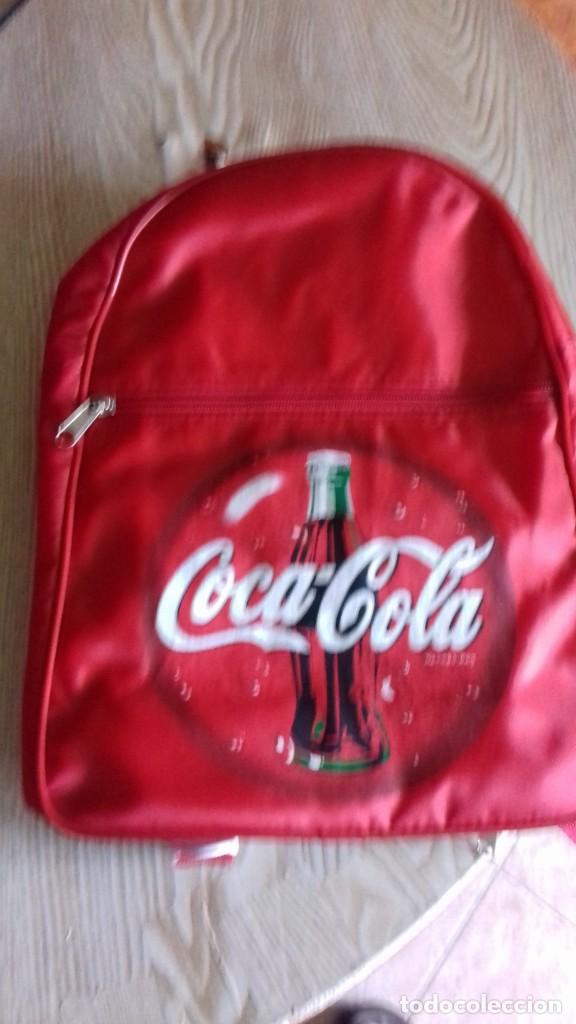 Coleccionismo de minerales: MOchila a estrenar de Coca-Cola - Foto 5