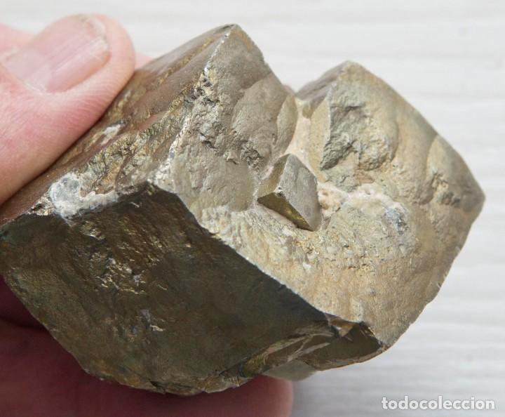 Coleccionismo de minerales: 2 cubos de pirita espa&ntilde;ola. - Foto 4