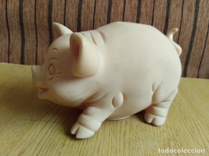 Coleccionismo de minerales: Hucha cerdo - pl&aacute;stico (251-5) - Foto 1
