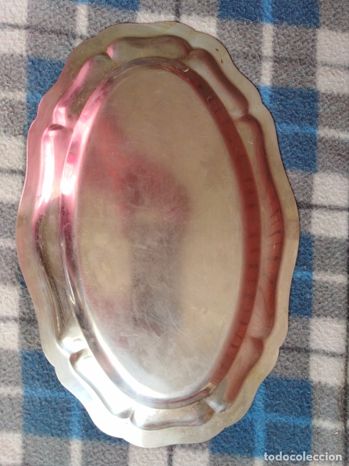 Coleccionismo de minerales: Bandeja de metal (802) - Foto 2