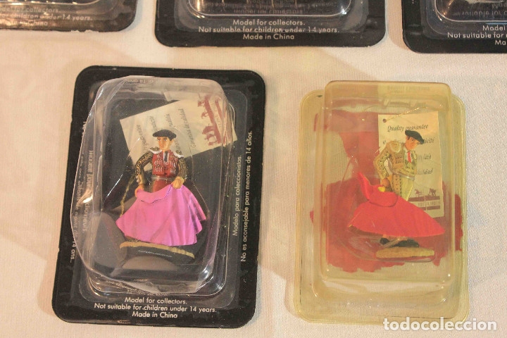 Coleccionismo de minerales: 12 FIGURAS CAPOTE PLOMO - Foto 2