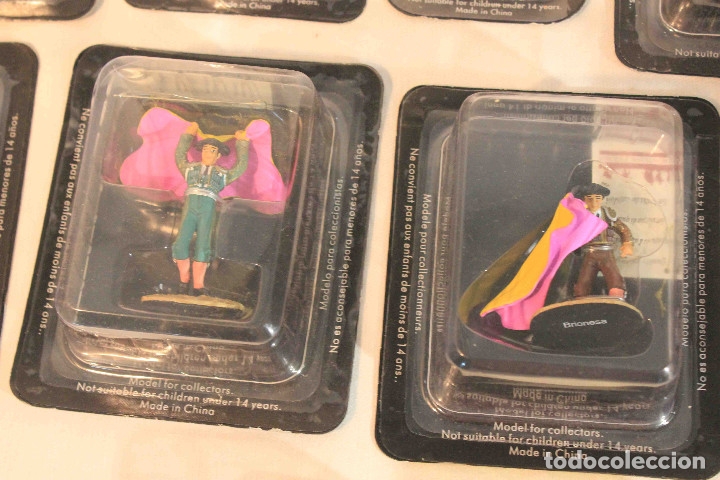 Coleccionismo de minerales: 12 FIGURAS CAPOTE PLOMO - Foto 4