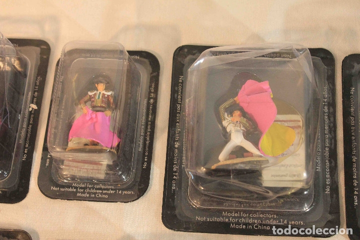 Coleccionismo de minerales: 12 FIGURAS CAPOTE PLOMO - Foto 7