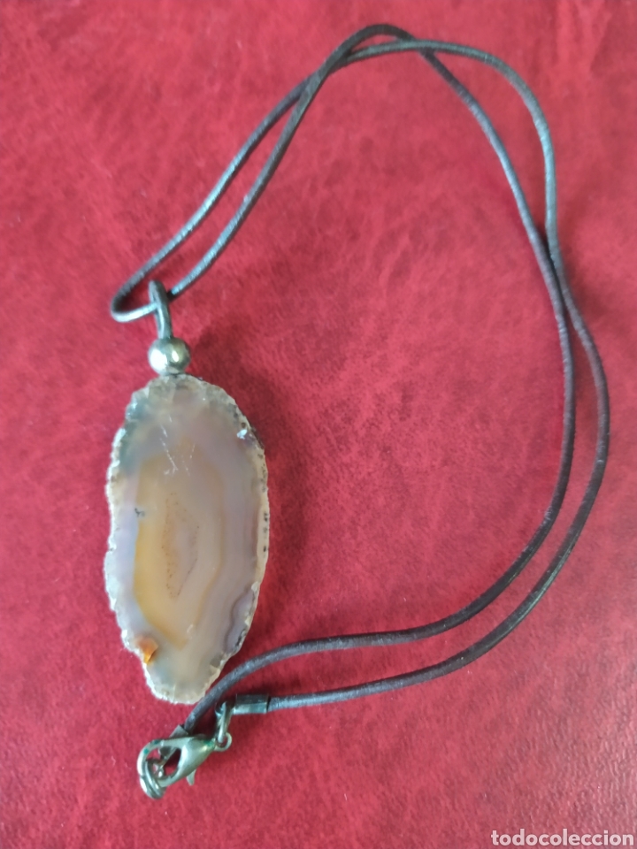 Coleccionismo de minerales: Colgante de &Aacute;gata. - Foto 2