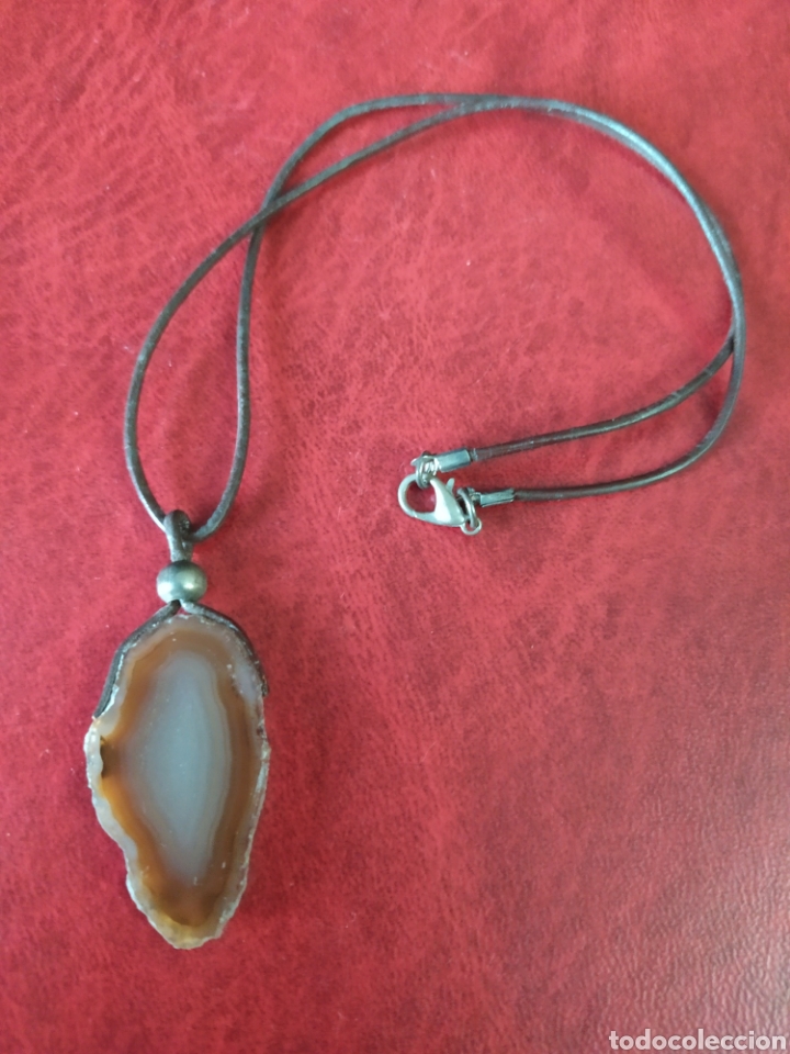 Coleccionismo de minerales: Colgante de &Aacute;gata. - Foto 2