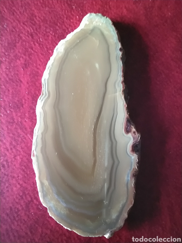 Coleccionismo de minerales: L&aacute;mina de &Aacute;gata - Foto 2