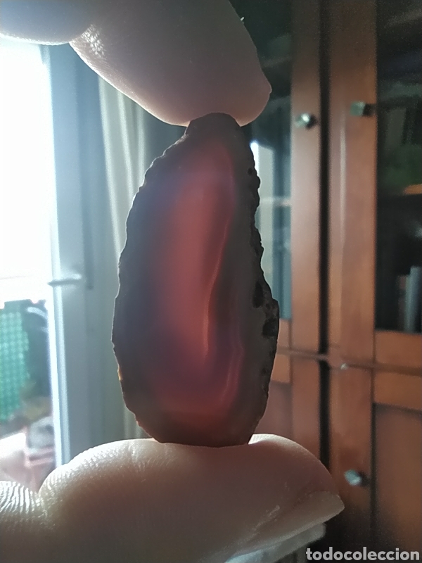 Coleccionismo de minerales: L&aacute;mina de &Aacute;gata - Foto 1