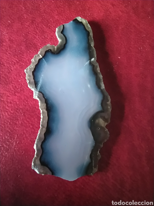 Coleccionismo de minerales: L&aacute;mina de &Aacute;gata. - Foto 2