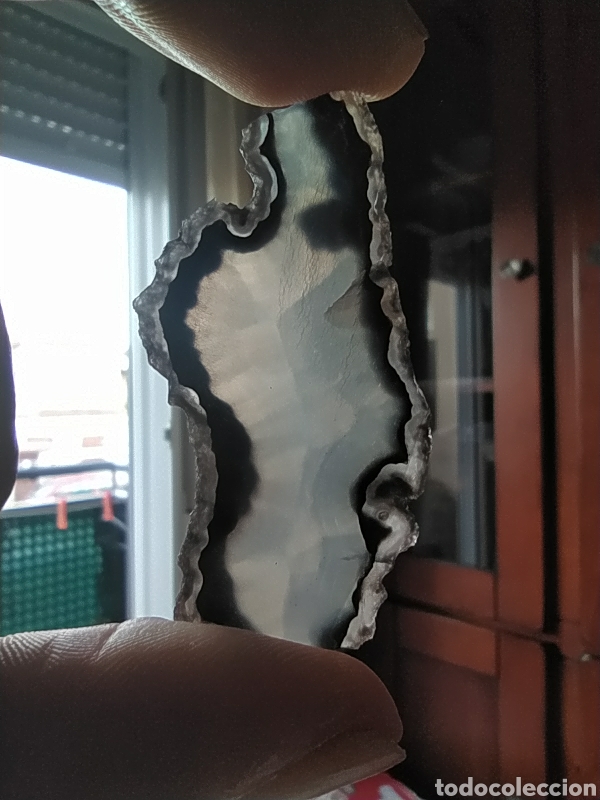 Coleccionismo de minerales: L&aacute;mina de &Aacute;gata. - Foto 1