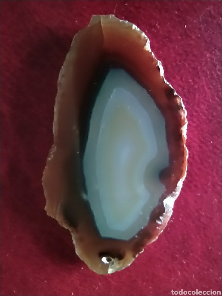 Coleccionismo de minerales: L&aacute;mina de &Aacute;gata. - Foto 2