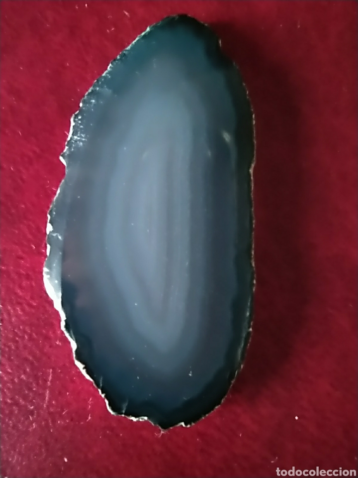 Coleccionismo de minerales: L&aacute;mina de &Aacute;gata. - Foto 2