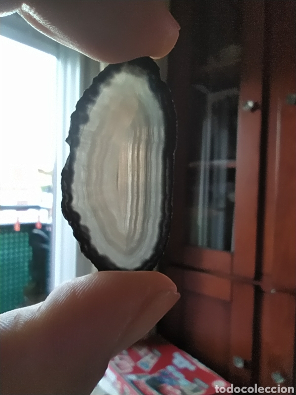 Coleccionismo de minerales: L&aacute;mina de &Aacute;gata. - Foto 1