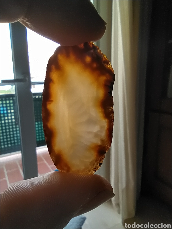 Coleccionismo de minerales: L&aacute;mina de &Aacute;gata. - Foto 1