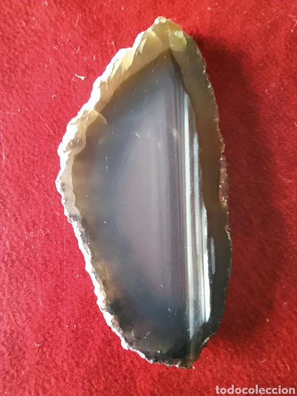 Coleccionismo de minerales: L&aacute;mina de &Aacute;gata. - Foto 2