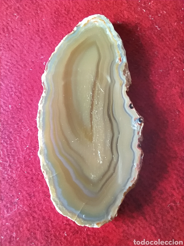 Coleccionismo de minerales: L&aacute;mina de &Aacute;gata. - Foto 2