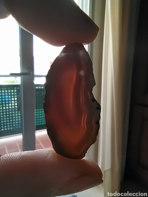 Coleccionismo de minerales: L&aacute;mina de &Aacute;gata. - Foto 1