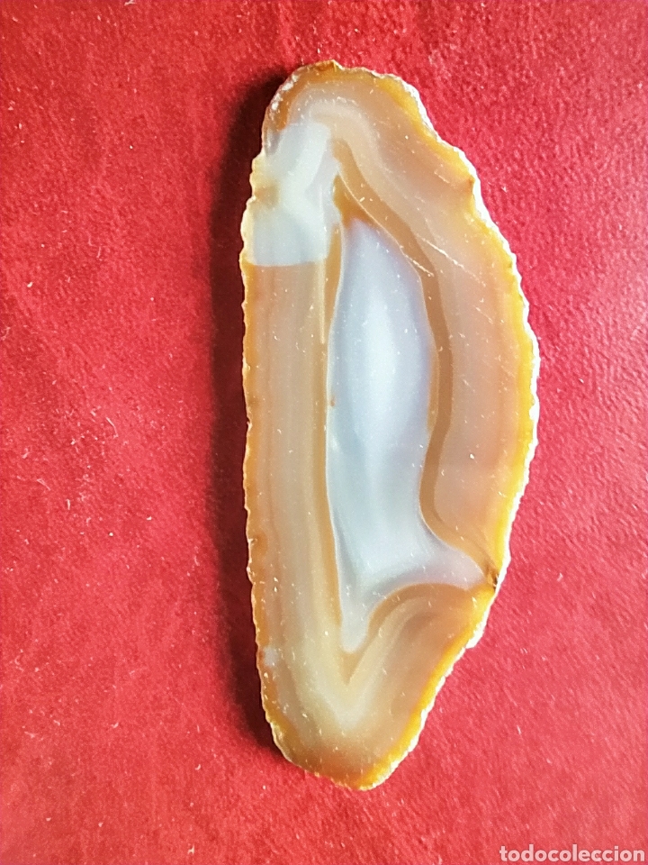 Coleccionismo de minerales: L&aacute;mina de &Aacute;gata. - Foto 2