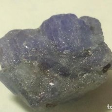Coleccionismo de minerales: TANZANITA EN BRUTO ESPÉCIMEN #004 - 20 CTS. Lote 203379370