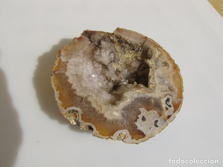 Coleccionismo de minerales: 7- Geoda de cuarzo - Foto 2