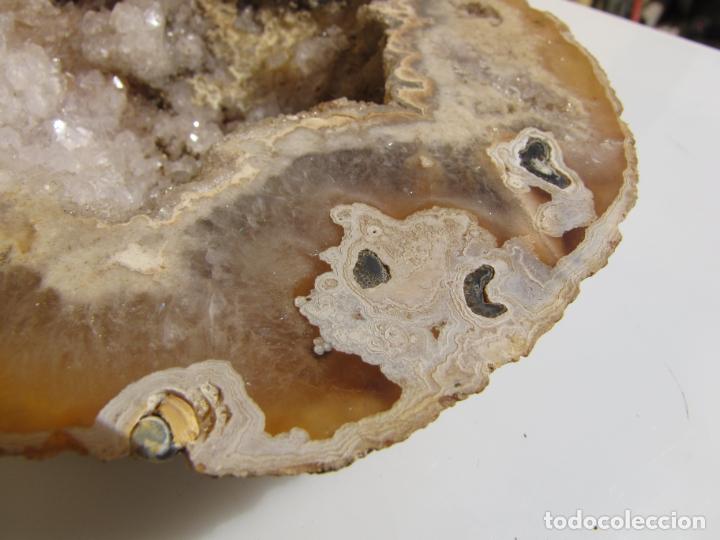 Coleccionismo de minerales: 7- Geoda de cuarzo - Foto 6