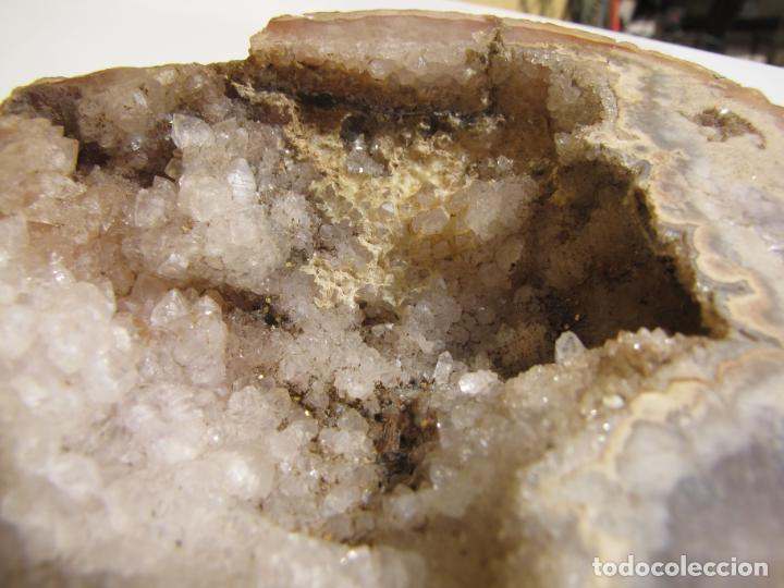 Coleccionismo de minerales: 7- Geoda de cuarzo - Foto 7