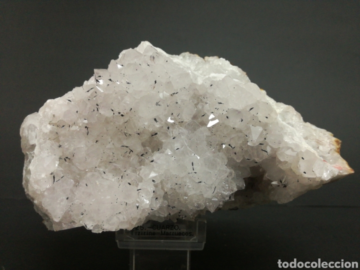 Coleccionismo de minerales: CUARZO con GOETHITA - MINERAL. - Foto 2