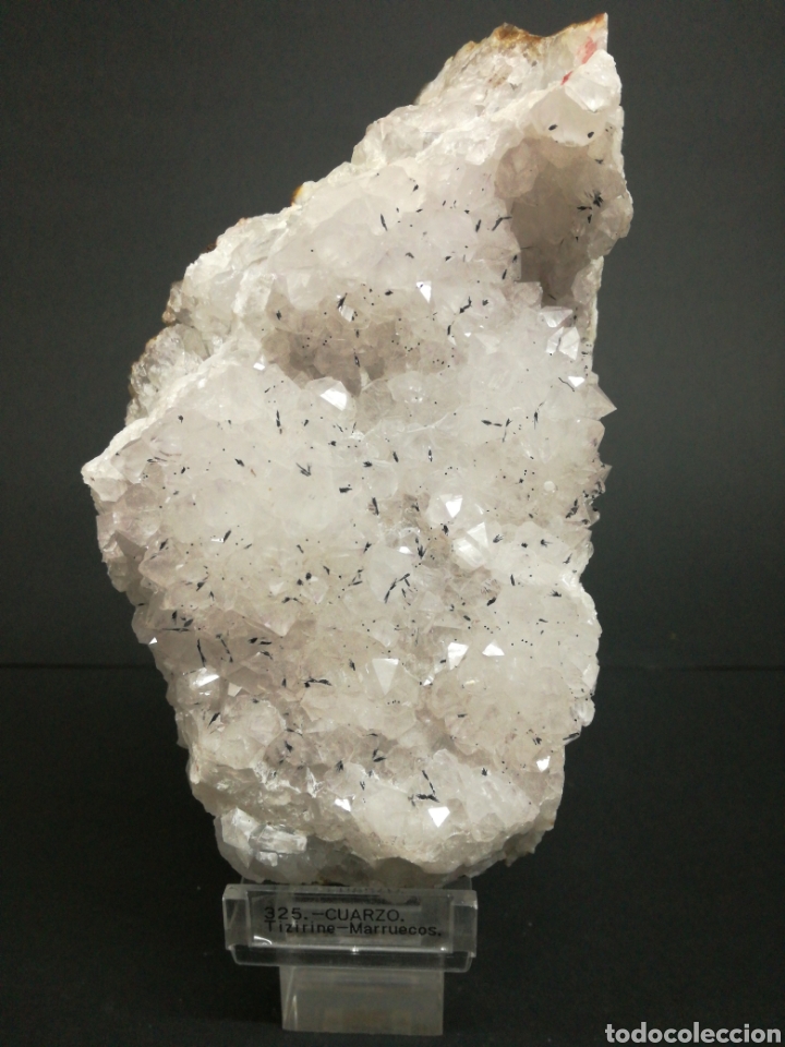 Coleccionismo de minerales: CUARZO con GOETHITA - MINERAL. - Foto 1