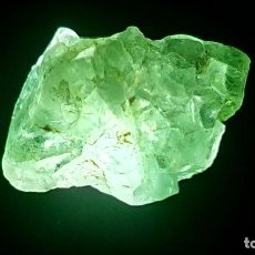 Coleccionismo de minerales: PIEZA VERDE DE GRANDIDIERITA NATURAL EN BRUTO 17 CTS