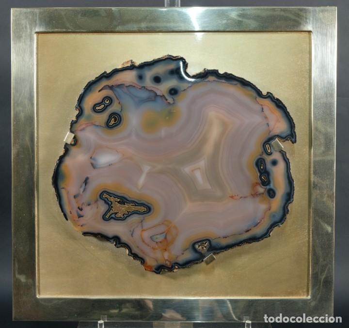 Coleccionismo de minerales: Mineral enmarcado - Foto 1