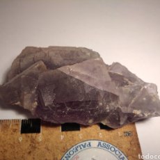Coleccionismo de minerales: MINERAL FLUORITA CRISTALIZADA MORADA. PAQUISTAN.. Lote 224647750