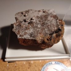 Coleccionismo de minerales: MINERAL CRISTALIZADO DE PIRITA Y CALCITA. AUSTRIA.. Lote 226348965