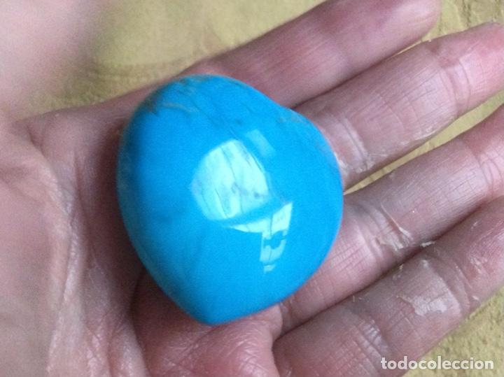 Coleccionismo de minerales: CORAZON DE CUARZO TURQUESA - Foto 4